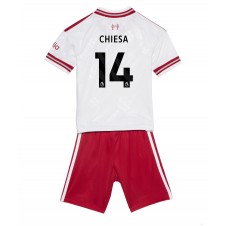 Liverpool Federico Chiesa #14 Bortedraktsett Barn 2026-27 Kortermet (+ korte bukser)